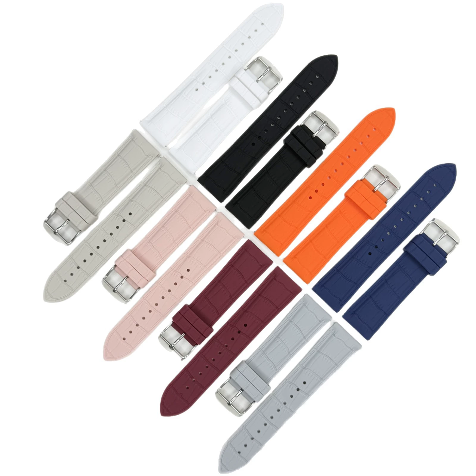 Samsung, huawei, universal silicone watch strap, 22mm