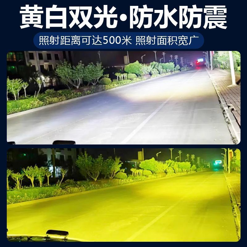 車の LED ハイビーム キャノン スポット ライト、中型レーザー ライト、オートバイ オフロード車、大型トラック、超高輝度車用スポット ライト、ユニバーサル|undefined