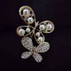 Small brooch, suit lapel pin, universal pin from pearl, accessories, light luxury style, wholesale