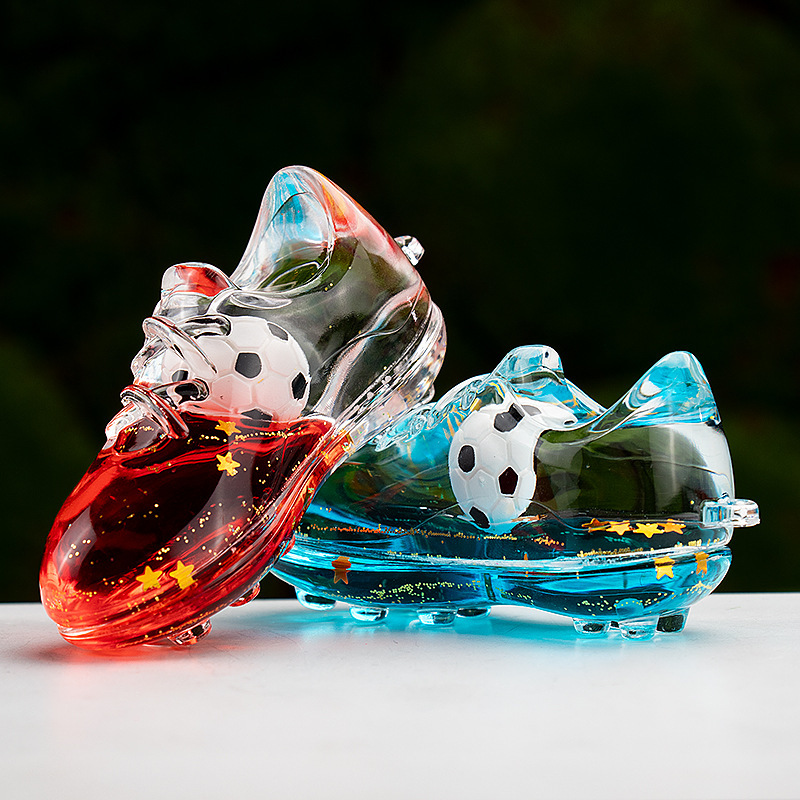 Football Shoe Oil-Filled Quicksand Bottle World Cup Themed Creative Office Stress-Relief Oil-Filled Ornament Acrylic Keychain Football Shoe Oil-Filled Quicksand Bottle World Cup Themed Creative Office Stress-Relief Oil-Filled Ornament Acrylic Keychain