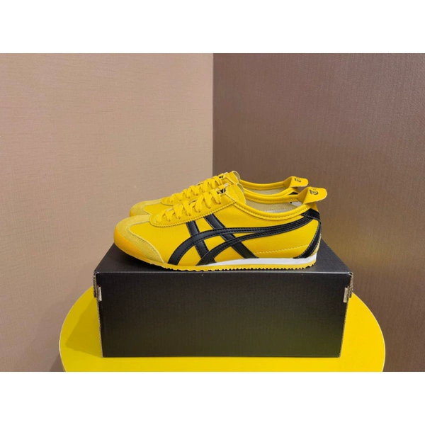 Yellow/black-leather noodles