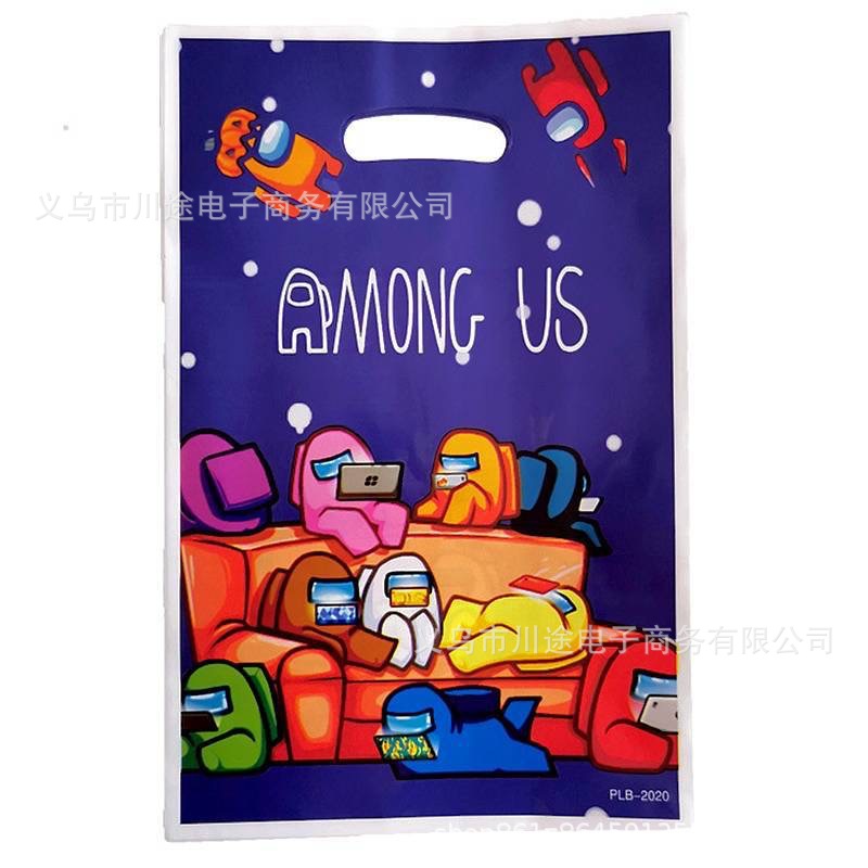 Fábrica directa bolsa de regalo de dibujos animados para niños fiesta de cumpleaños bolsa de regalo película perlada bolsa de regalo PE ahora