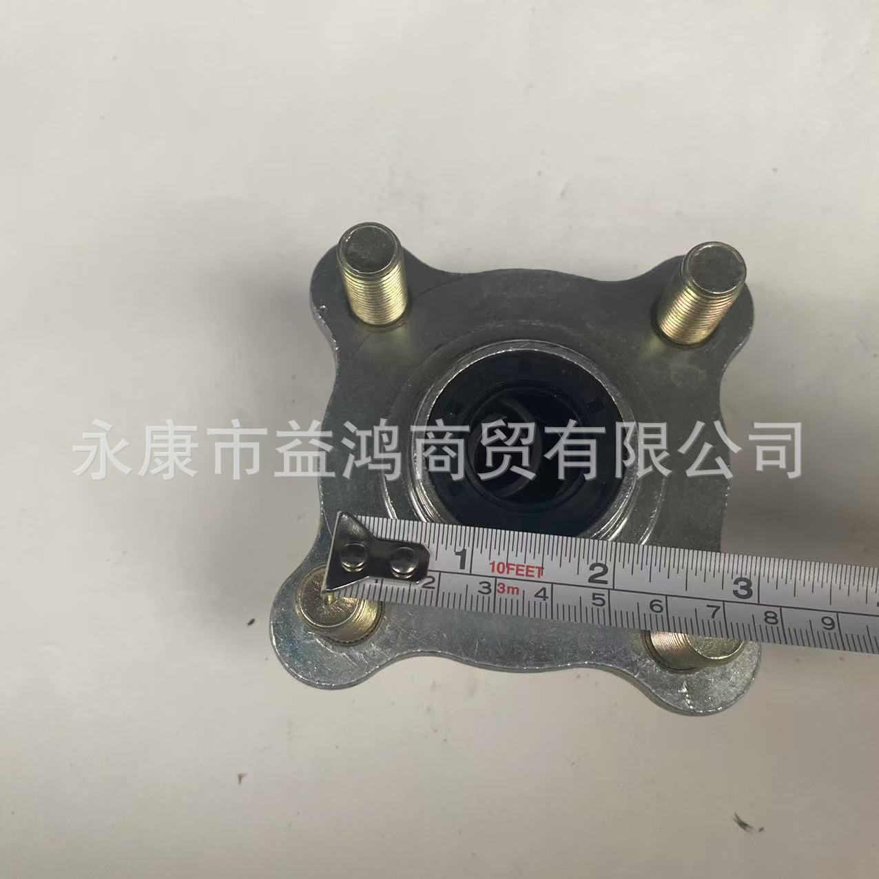Modified four-wheel kart motorcycle accessories ATV horn steering knuckle rotating flange hub seat