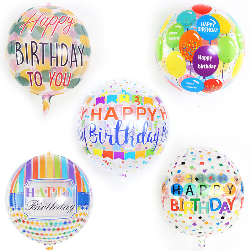 Birthday Letter Aluminum Film Party Balloon display picture 1