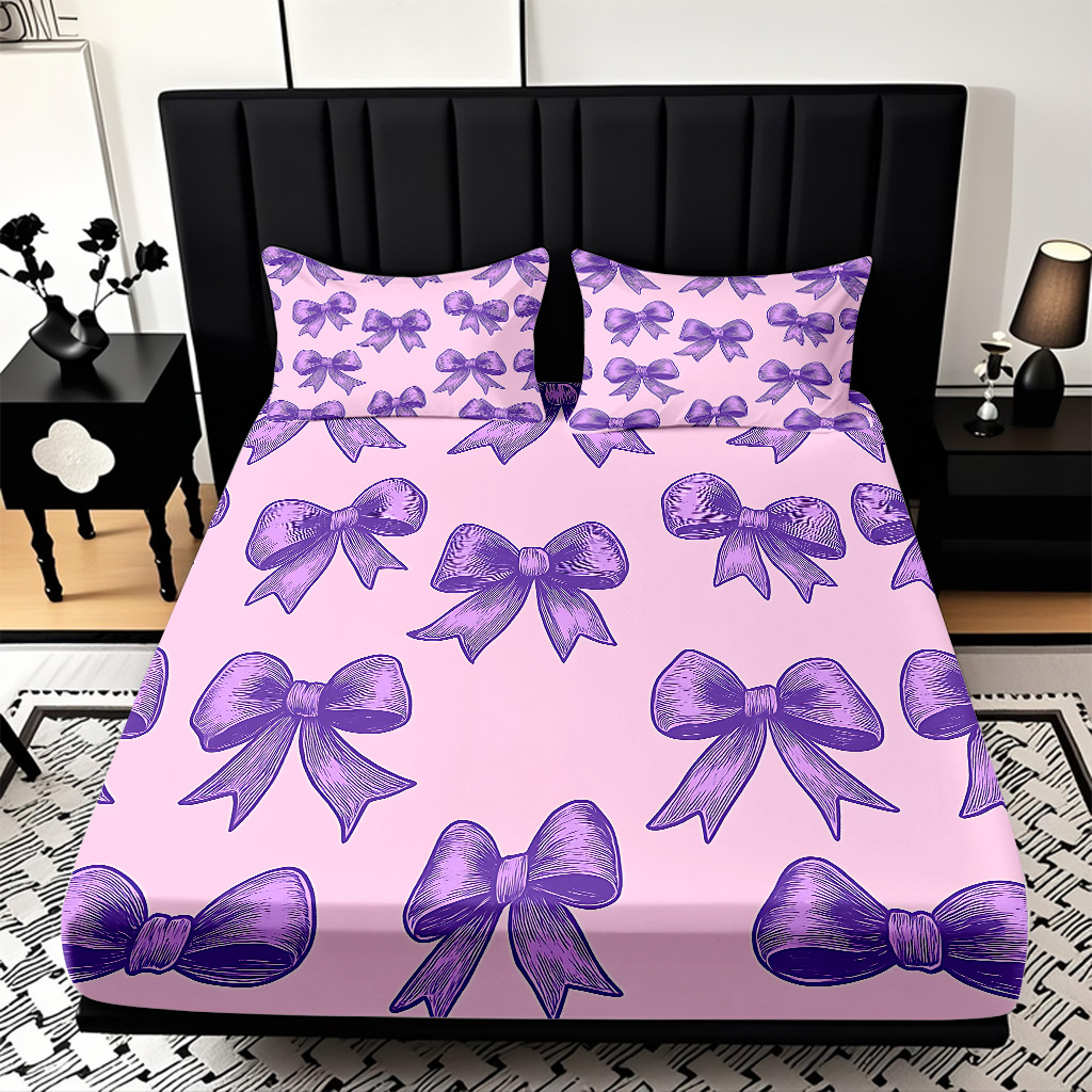 TEMU / JIT transfronterizo para mariposa colorido arco molido impresión digital cama de cama