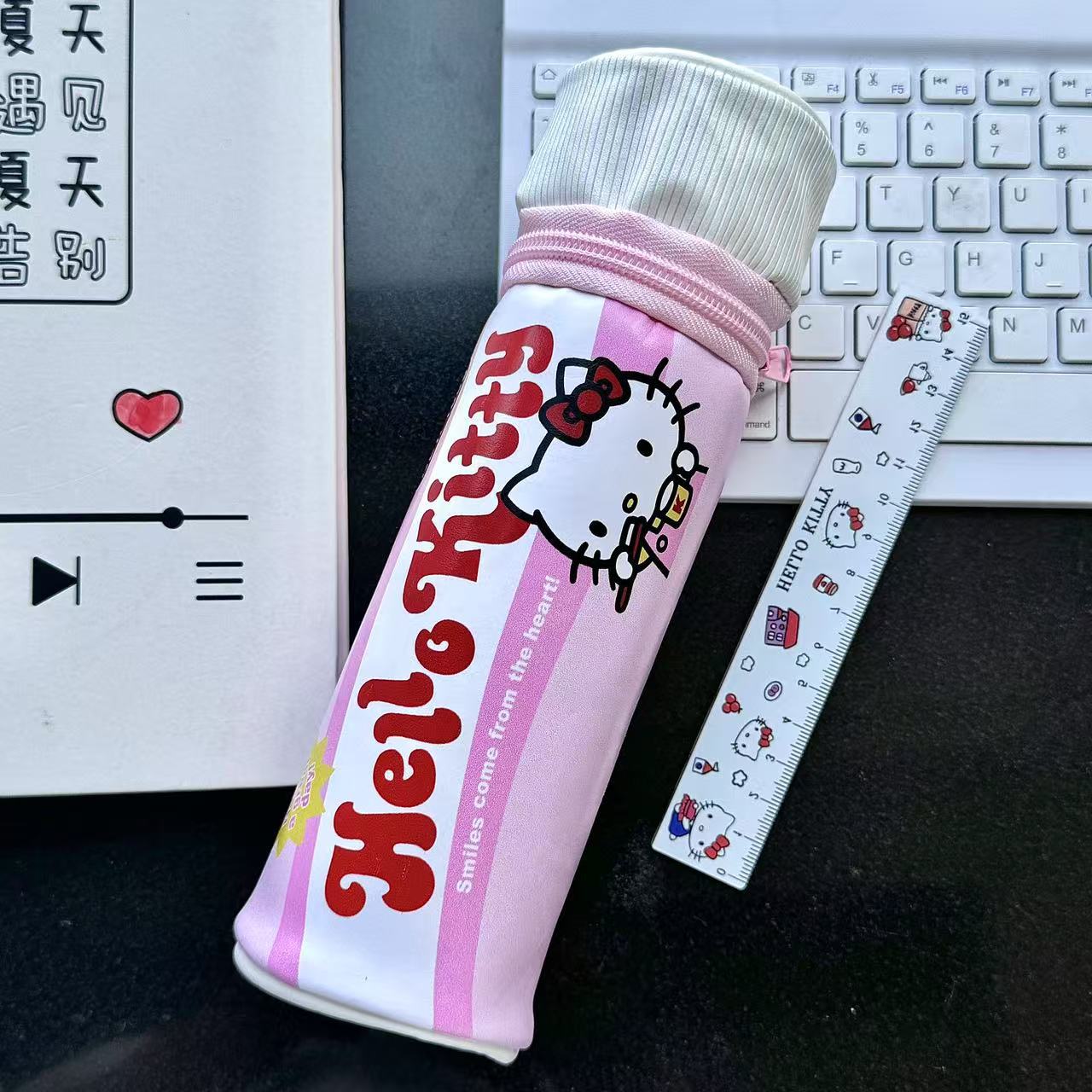 Bolsa de lápiz de pasta de dientes creativa, extraña caja de escritorio de estudiantes, caja de papelería, bolsa de almacenamiento de Jiangxi