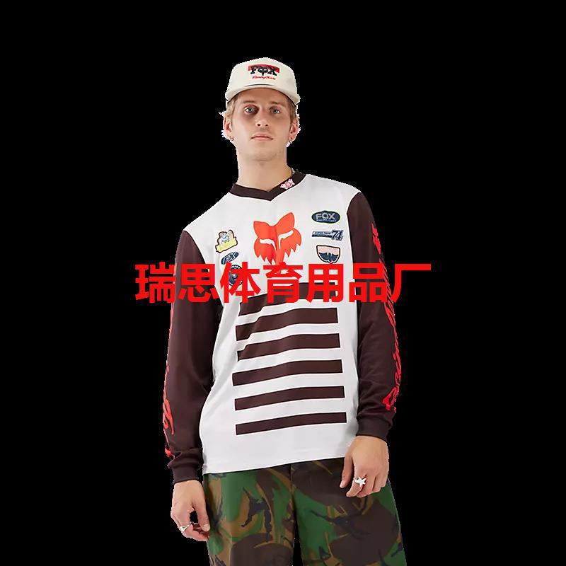 Cross-Border Hot-Selling New Model Fox Fox Head Mountain Bike Road Racing Suit Cycling Suit Downhill Suit