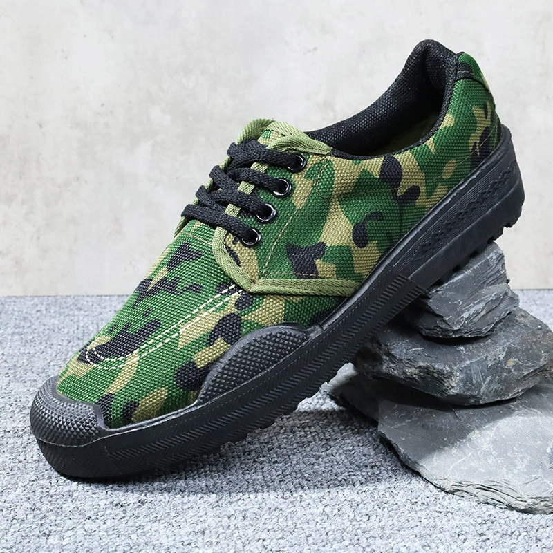 Парусиновая обувь Мужская Рабочая обувь Строительная площадка износостойкая Трудовая резиновая обувь для мужчин весенне-летняя работа по охране труда