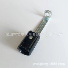 E14小夜灯泡E14蜡烛支架灯头 E14电木灯头 黑色 不含包装