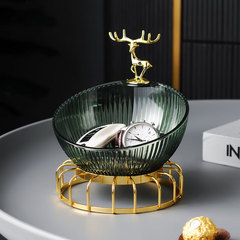 Wholesale INS desktop storage box living room entryway transparent cosmetic display rack at the entrance shoe cabinet key basket arrangement