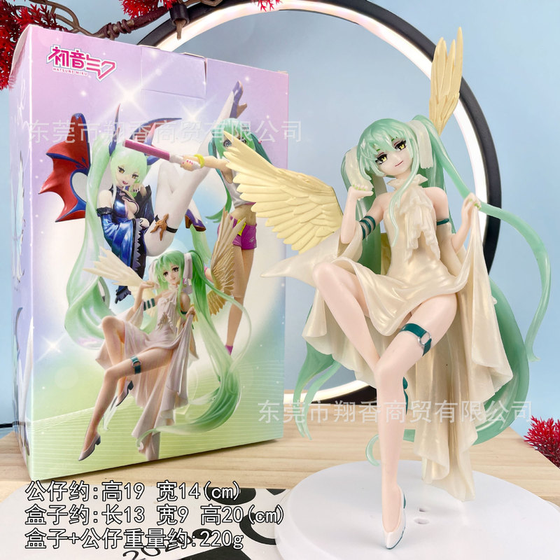 包邮灰姑娘初音手办睡美人长发洛天依公主水手服摆件批发代发|undefined