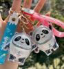 Spot ice/Key buckle Mascot three-dimensional Key buckle Pendant Garage Kit panda Doll