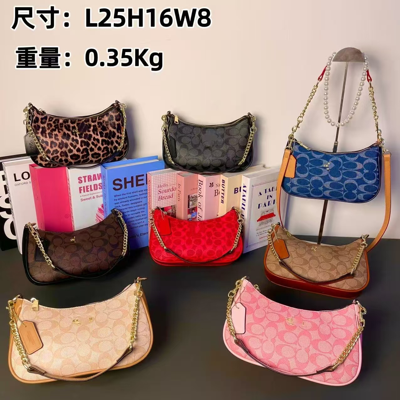 Bags2025 Cross-Border Women's Bag C's New Fashion Printed Koujia Bucket Bag Large Capacity Single Shoulder Armpit Bag Batch