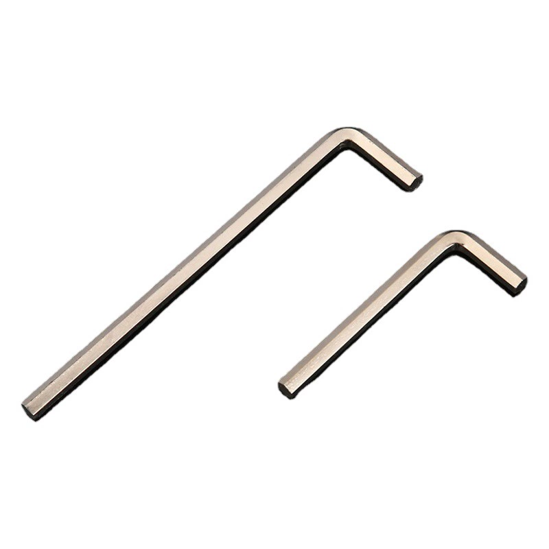 Костюм с трансграничным шестигранным ключом с плоской головкой, набор из 8 длинных и коротких, плюс твердый никелированный гаечный ключ L-типа, костюм оптом с фабрики