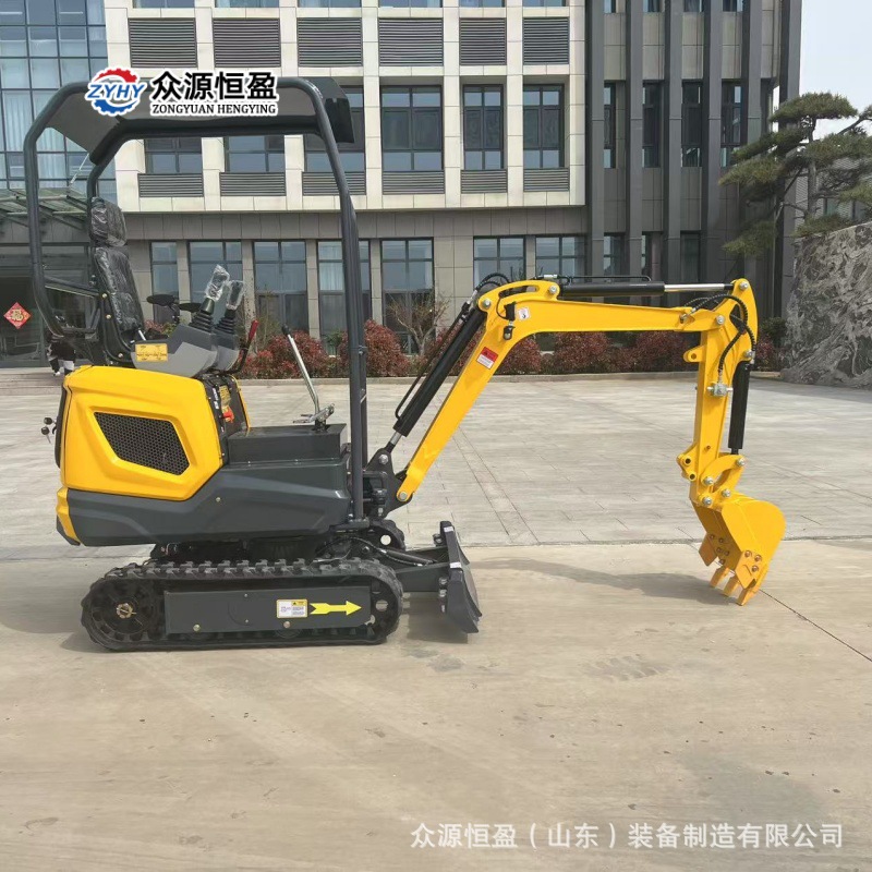 柴油履带式小挖掘 12型动力小挖液压履带先导1.2吨小型挖机