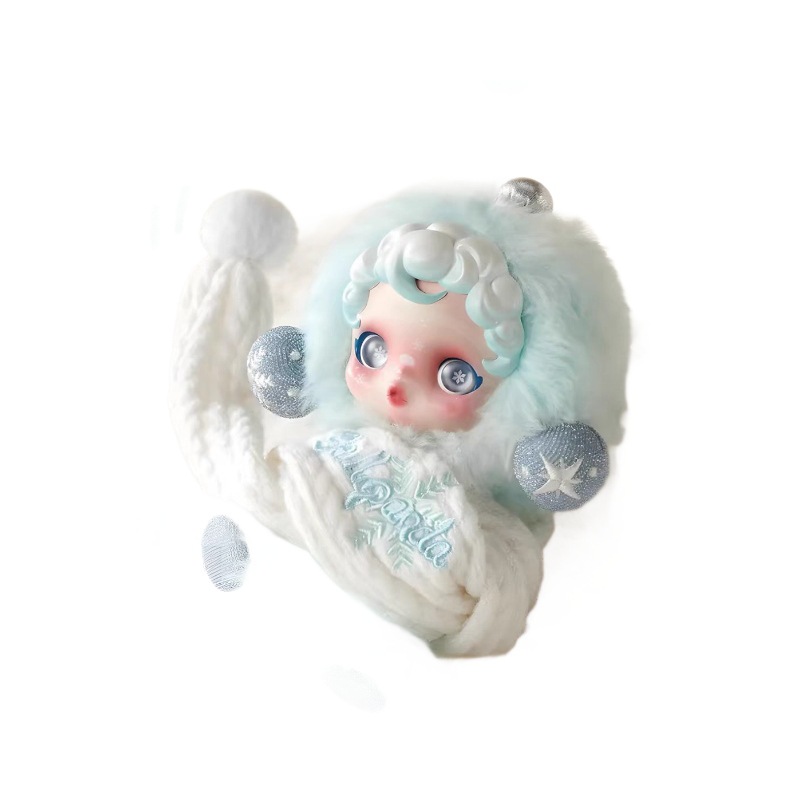 POPMART SP burbuja Matt movimiento de invierno vinilo felpa serie caja ciega colgante de tendencia regalo de San Valentín