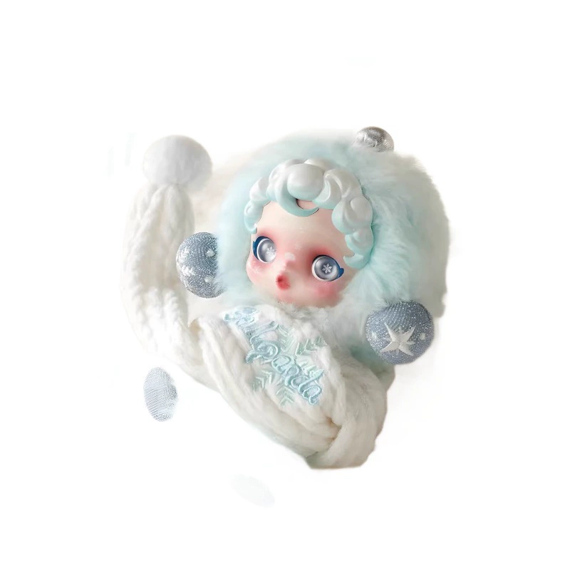 Родная версия POPMART SP Bubble Matt Winter Movement Vinyl плюшeвая серия Blind Box подвеска