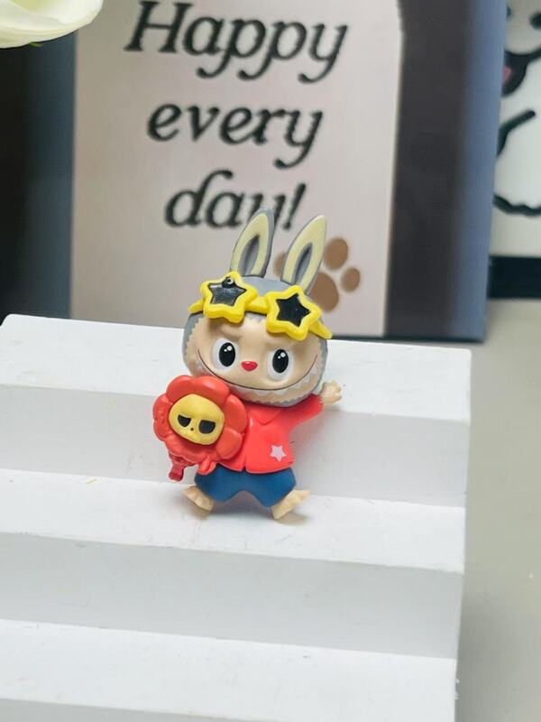 LABUBU THE MONSTERS怪味便利店系列改娃萌粒pvc材质可打孔|undefined