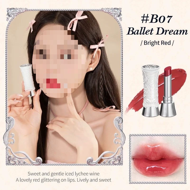 Палетка теней для век Flower Knows Swan Ballet Liquid Eye Shadow Pearly Fine Spark