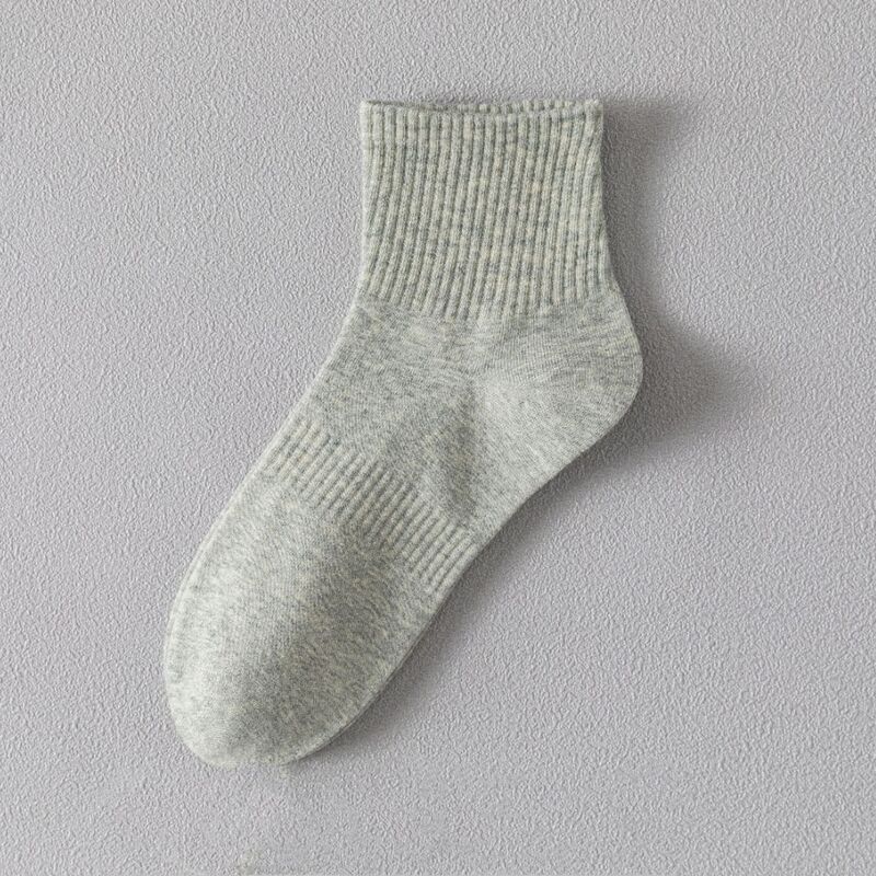 靴下男性用吸汗消臭ウエストソックス女性用メッシュチューブ白無地靴下卸売夏薄い|undefined