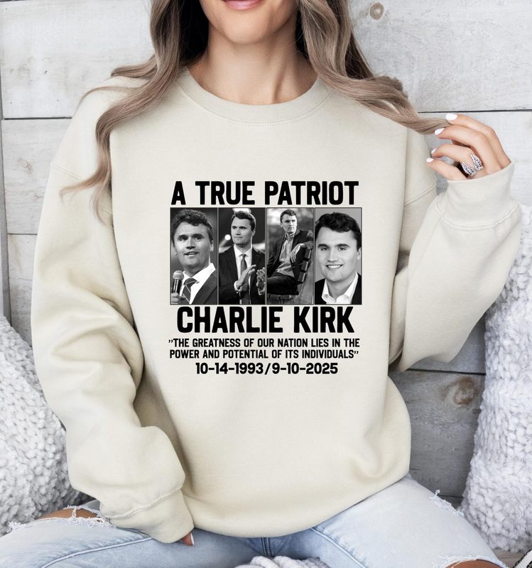True Patriot Charlie Kirk T-Shirt, Support American Values C|undefined
