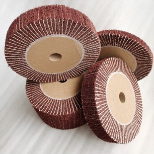 Vegetable melon cloth wheel sand-clamping flying wing wheel stainless steel grinding wheel sand-clamping wire drawing wheel scouring cloth polishing wheel non-woven wheel