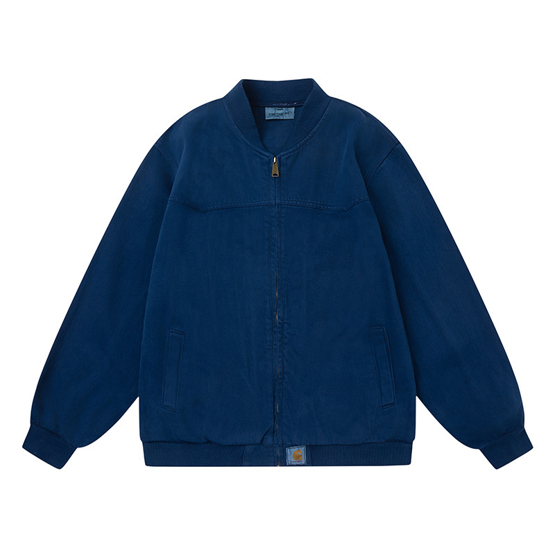 跨境专供Carhartt WIP高品质卡哈特底特律圣达菲水洗做旧夹克外套|undefined