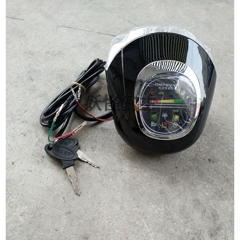 60В Harley Электрический скутер универсальный кодовая таблица Bluetooth светодиодные фары модифицированные аксессуары освещение лампа с ключом