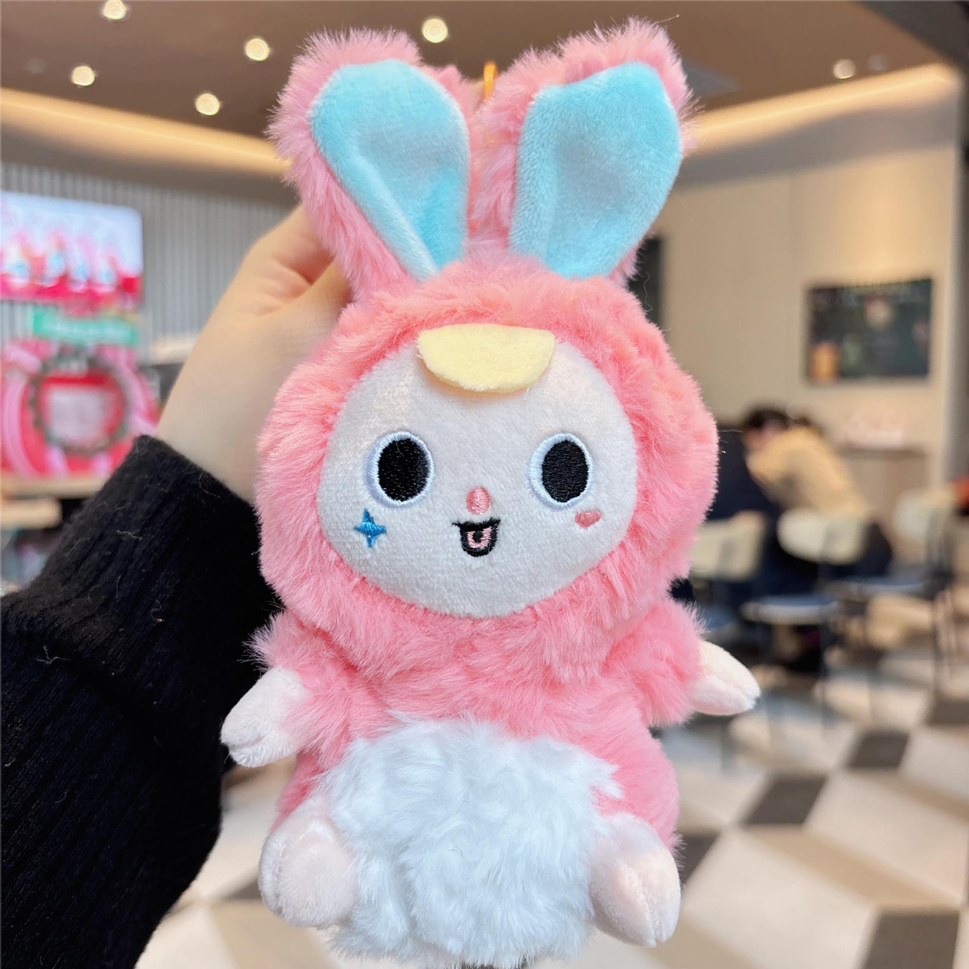 140g Weight Bag Pendant, Keychain Classification 1 Piece Quantity Holiday, Daily Occasion Plush Material Cartoon Character Pattern Unisex Gender Cute Style 1 Piece Cute Cartoon Character Plush Unisex Bag Pendant Keychain 12