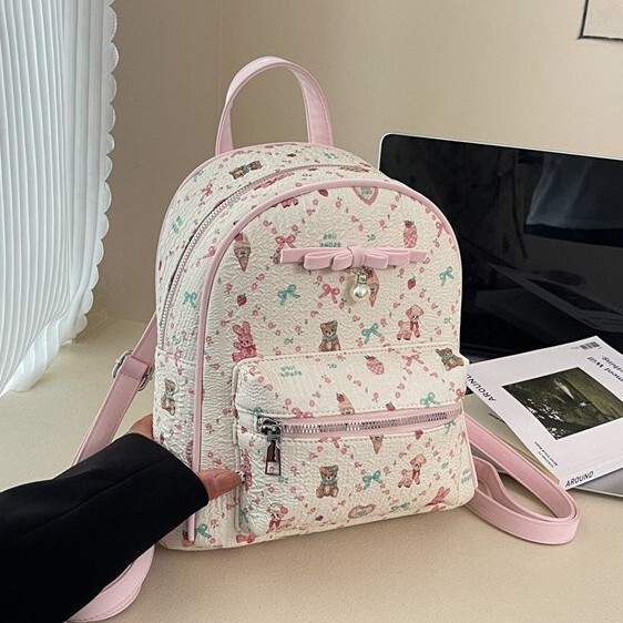 2025 High-Looking and Cute Schoolbags for Middle School Students, Fashionable, Simple and Casual Women's Backpacks, Personalized Work Clothing and Versatile Backpacks