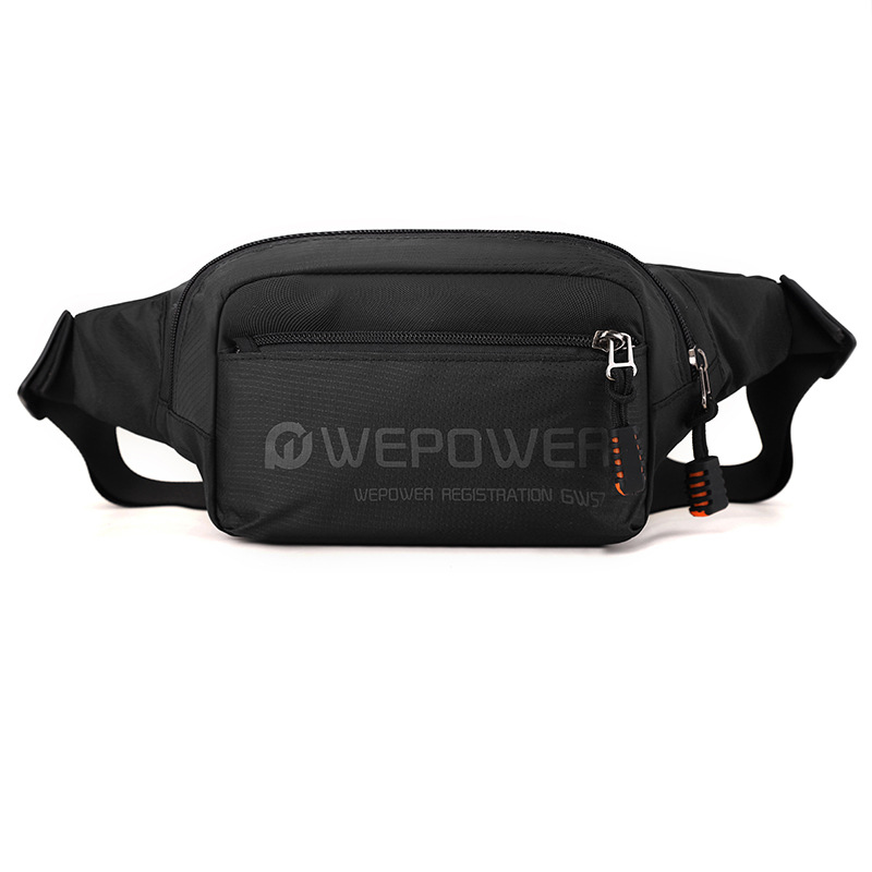 WEPOWER nuevo tipo de bolso de cintura para hombres, bolso de hombro para viajes deportivos al aire libre, bolso de pecho multifuncional para montar