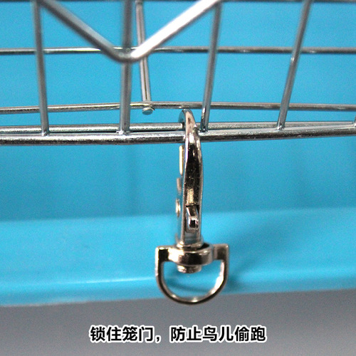 Bird Cage Lock Parrot Cage Door Lock Accessories Parrot Anti-Escape Cage Door Lock Lobster Catch Parrot Door Lock
