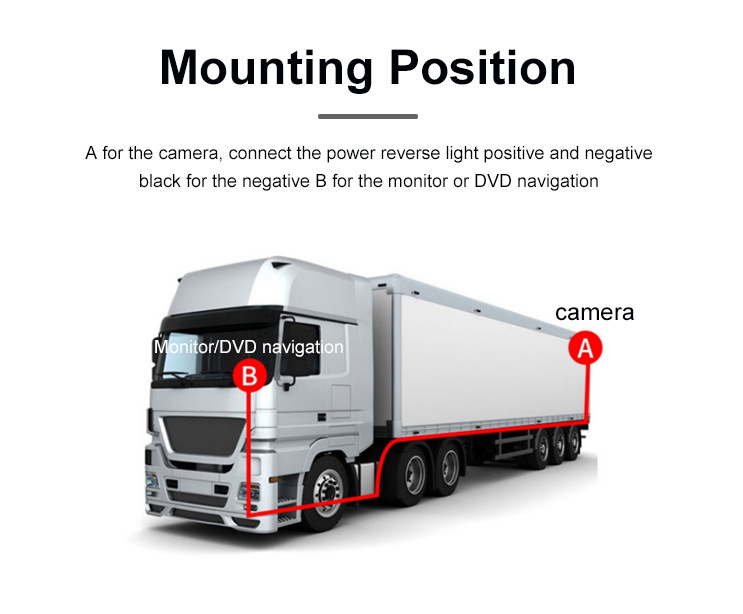 360-degree adjustable mini car rearview camera AHD1080p high-definition camera