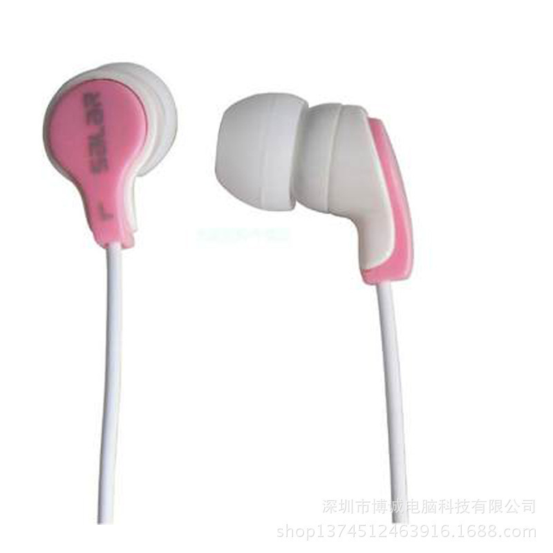 Salar/sound K43 earbuds/in-ear headphones stereo headphones/with microphone/Colorful earbuds