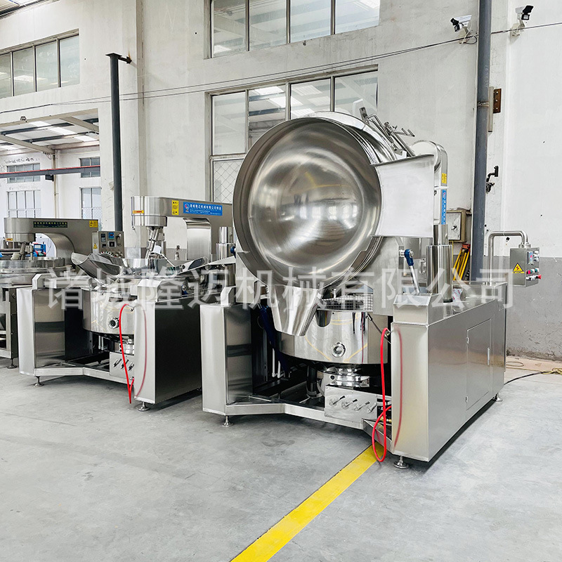 燃气行星多爪炒菜机 全自动智能炒菜机器人 电磁加热行星搅拌炒锅