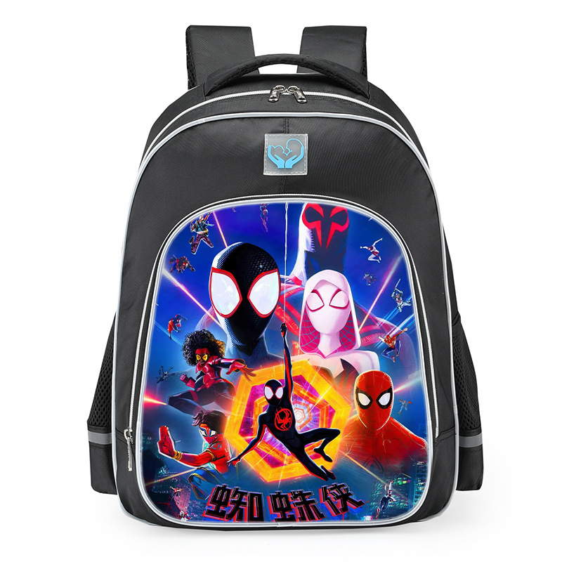 2023新款欧美跨境小学生幼儿园书包蜘蛛侠卡通可爱防水儿童书包