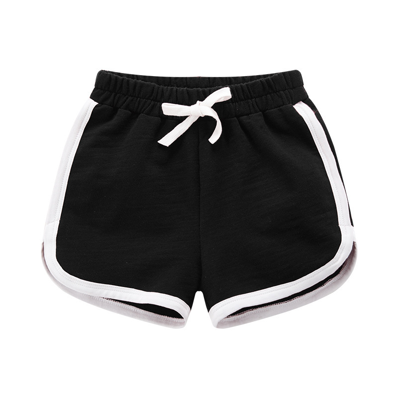 Cross-border foreign trade children's sports shorts 80-170 yards running beach pants for boys and girls and children's home hot pants tide