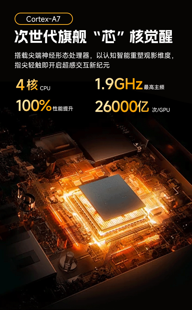 Mini Projektör 4K HD Ev Akıllı Projektör Mikro Projektör Cep Telefonu Projektörü DLP Projektör