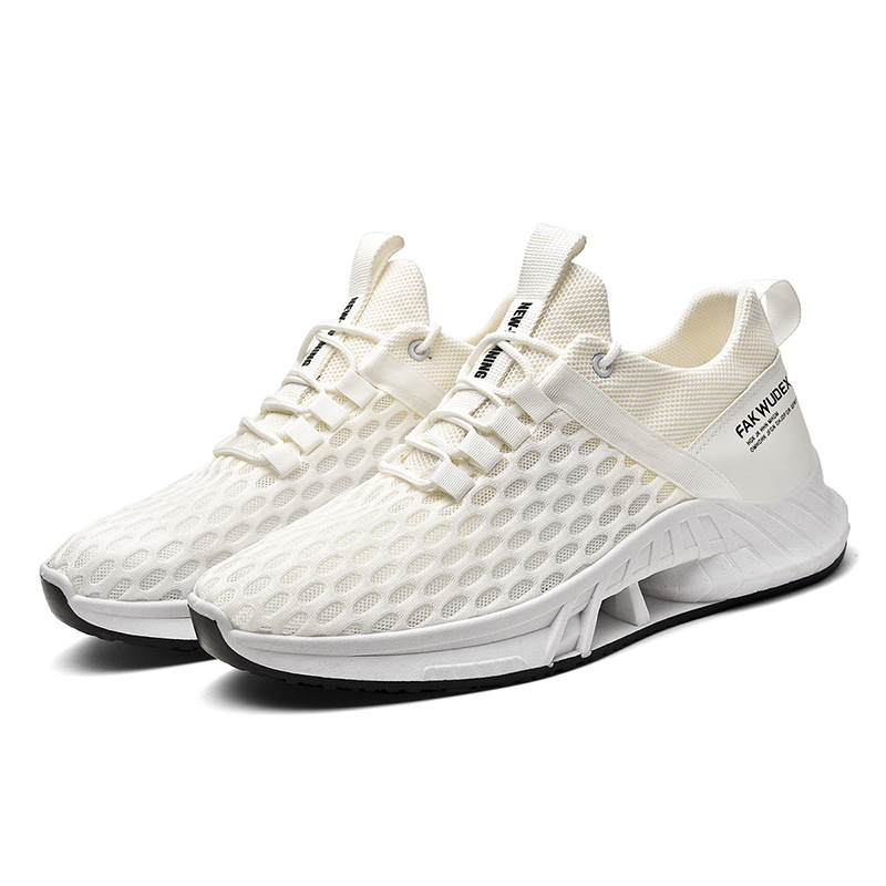 Cross Border Heren S Schoenen Nieuwe Zomer Ademend Vliegend Geweven Casual Mesh Zachte Bodem Sport_voghion.com