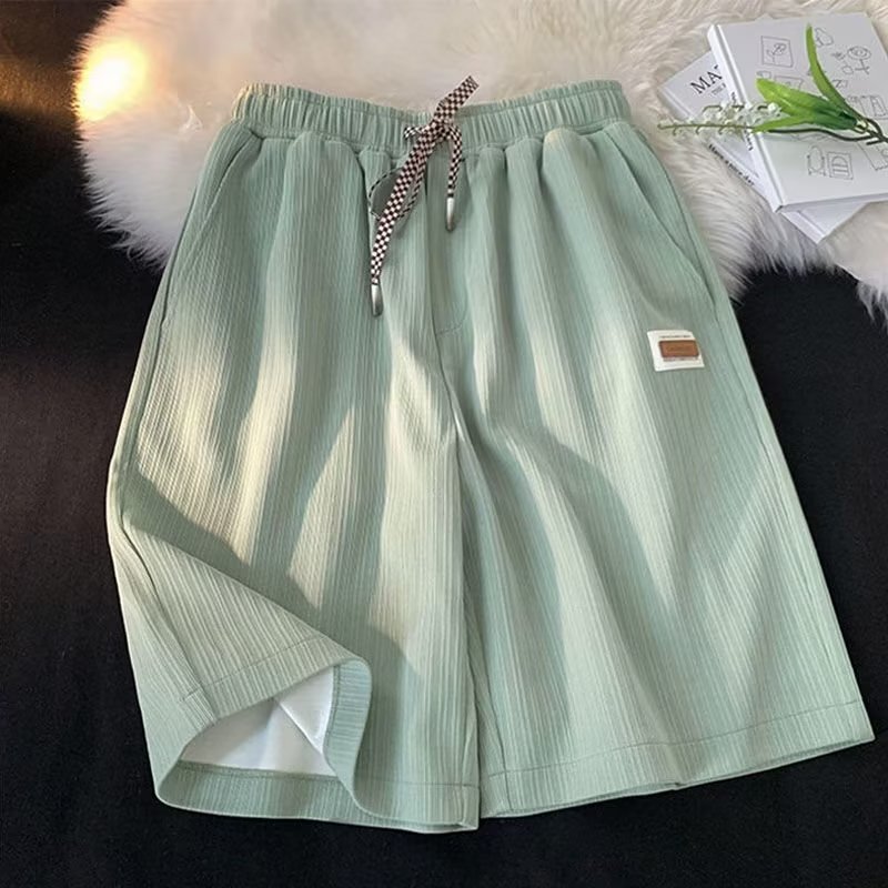 Explosive Casual Shorts Five-point Pants Hawaiian Flower Shorts Men's Summer Sanya Beach Pants Couple's Quick-drying Large Pants