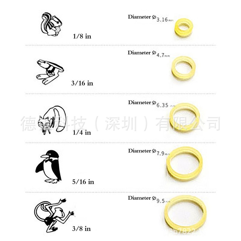 Anillo de goma de ortodoncia dental, corrección de ortodoncia, anillo de goma, consumibles de ortodoncia, anillo de ligadura oral, bolsa de tracción