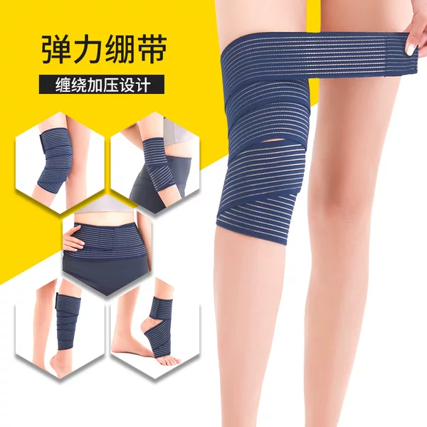 Wholesale Sports Knee Pads, Wrapped Calf Pads, Outdoor Basketball, Football, Fitness, Squat, Weightlifting Bandage Protective Gear Combination