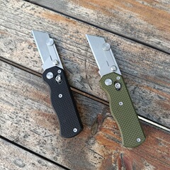 ホット販売ユーティリティナイフアウトドアスポーツ航空アルミ合金ハンドル G10 ペーパーナイフ交換可能な刃 SK5 クロスボーダーブティック