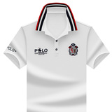 Летняя футболка polo, футболка с коротким рукавом, с вышивкой