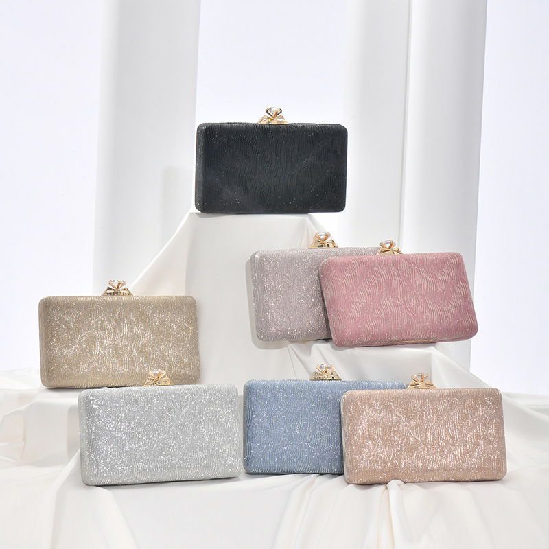 Cross-border new evening bag, high-end feel, banquet handbag, Instagram style, women's single-shoulder evening bag, wholesale