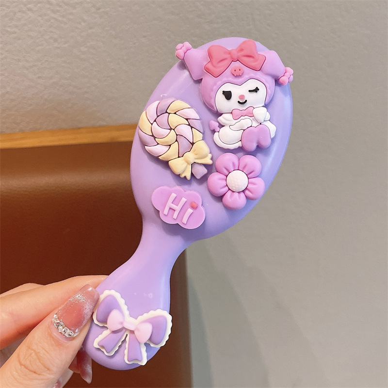 Pein de masaje de cojín de aire para niños Sanliogou niñas pequeñas no lastimas pein de cabello doméstico niñas pein de bolsa de aire esponjosa alta cráneo image 8