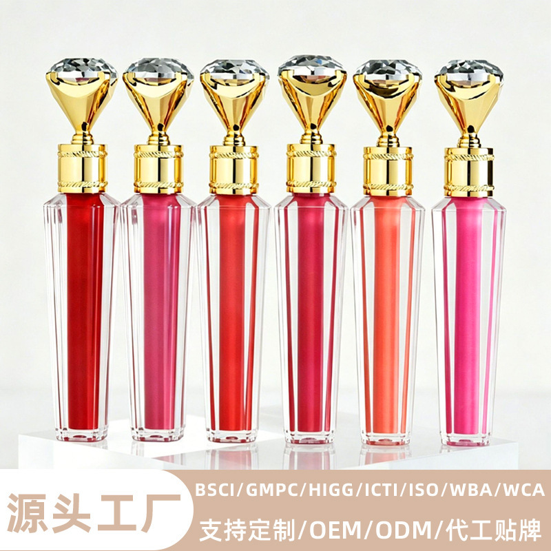 European and American Long-Lasting Bright Lip Glaze Lip Mud Cross-Border Amazon Best-Selling Moisturizing Velvet Mirror Water Gloss Lip Glaze Customization European and American Long-Lasting Bright Lip Glaze Lip Mud Cross-Border Amazon Best-Selling Moisturizing Velvet Mirror Water Gloss Lip Glaze Customization
