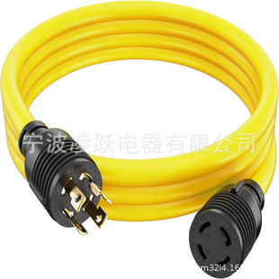 30 Amp Generator Cord, Generator Cord Nema L14-30P to L14-30R, 30 Amp Extension Cord