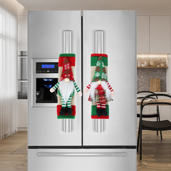 新しいクリスマス冷蔵庫のドアのハンドルの保護器クリスマスの家庭の装飾品の台所の電気の装飾カバー