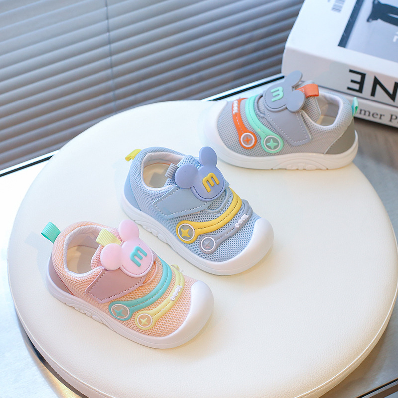 Spring and Autum New Kidsren's Toddler Shoes for Boys and Girls 1-2-3 Years Old Breathable Non-Slip Infant Shoes